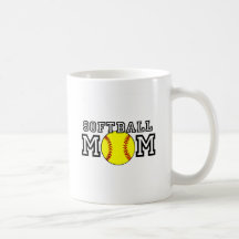 Softball Mum Coffee Mug