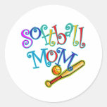 Softball Mum Sticker