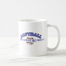 Softball....Nothing Soft About It Mug