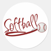 Softball Stickers