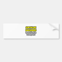 Software Engineers...Cool Kids of Tech World Bumper Stickers