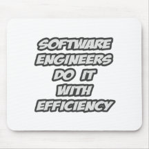 Software Engineers Do It With Efficiency Mousepad