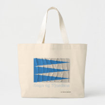 Sogn og Fjordane waving flag with name Bags