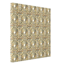 Solar Embossed Metals Gallery Wrap Canvas
