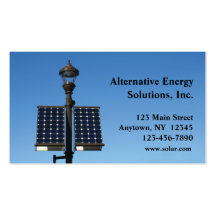 Solar Energy Business Card