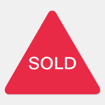 sold sign stickers