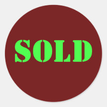 SOLD STICKER