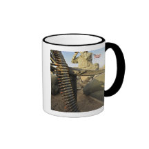 soldier scouts for enemy activity coffee mug