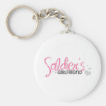 Soldier's Girlfriend (Pink) Key Chains