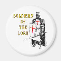 SOLDIERS OF THE LORD FRIDGE MAGNET