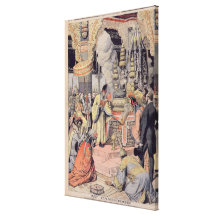 Solemn cremation of King Norodom I Canvas Prints