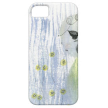 Solemn - Original watercolor artwork by cometp iPhone 5 Case