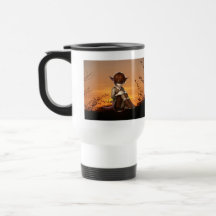 Solemn Satyr Plastic Travel Mug