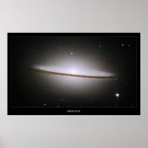 Sombrero Galaxy Poster