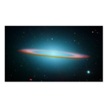 Sombrero Galaxy Profile Card Business Cards