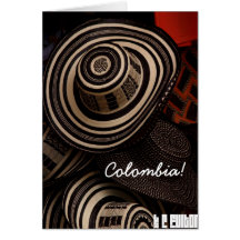 Sombrero Vueltiao, Folding Card
