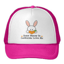 Some Bunny In California Loves Me Hat