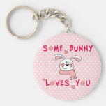 Some Bunny Loves You Key Chains