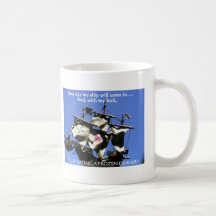 SOME DAY MY SHIP WILL COME IN 3 COFFEE MUGS