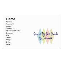 Some of My Best Friends Are Gardeners Business Card Templates