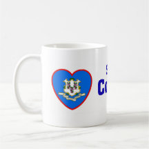 Someone In Connecticut Loves Me Coffee Mugs