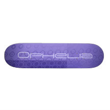 Something Purple - Bold Purple Abstract Skate Board