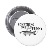 Something smell funnu pinback buttons