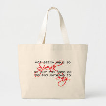 Something to Say copy Tote Bag