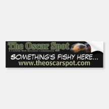 Something's Fishy Bumper Sticker