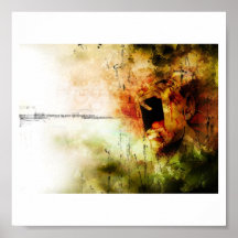 "Sometime pain is too much to bear...." Print