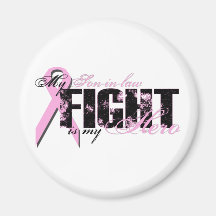Son-in-law Hero - Fight Breast Cancer Fridge Magnet