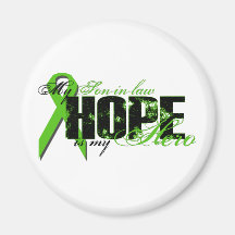 Son-in-law My Hero - Lymphoma Hope Magnets