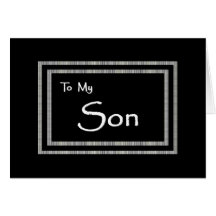 SON Page Boy Wedding Invitation Card