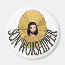 Son Worshipper Fridge Magnets