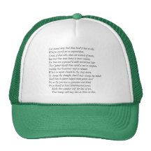 Sonnet # 10 by William Shakespeare Trucker Hat