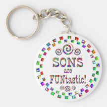 Sons are FUNtastic Key Chain