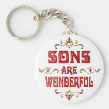 Sons are Wonderful Keychain