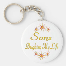 Sons Brighten My Life Keychains