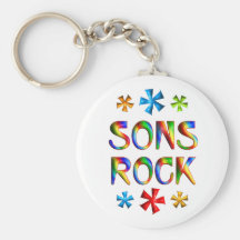 SONS ROCK KEY CHAIN