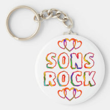 Sons Rock Key Chains