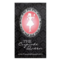 Sophisticated Bakery & Cupcake Business Card