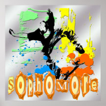 Sophomore - Skateboarding Poster