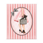 Sopping in the fifties gallery wrap canvas