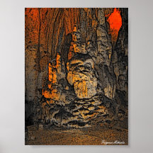 SORCERER IN THE CAVE POSTER