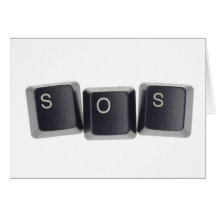 SOS GREETING CARD