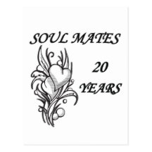 SOUL MATES 20 Years Post Cards