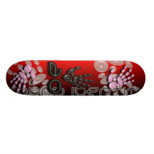 Sound Identity Red Skateboard