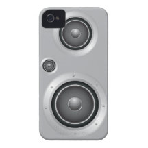 Sound Speaker iPhone Case Case-Mate Case iPhone 4 Cases