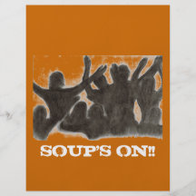Soups On Fellowship Flyer