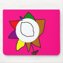 sour flower mouse mats